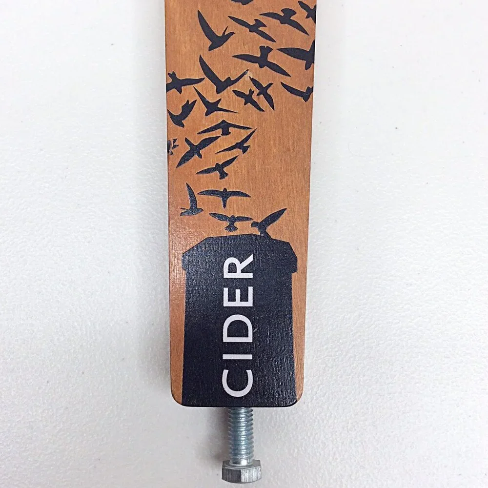 Swift Cider Tap Handle‎ Portland Oregon Birds Beer Breweriana Brewing 10.5